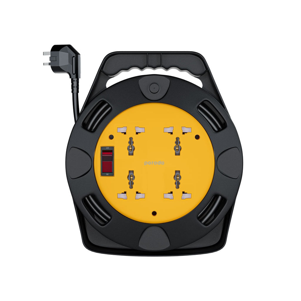 Extension Cable Reel with UK Plug 10m Wire