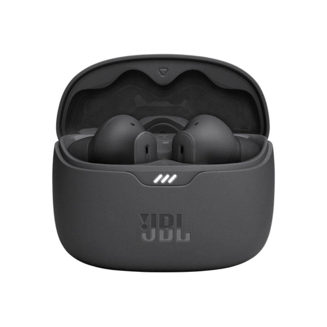 JBL Tune Beam Wireless Earbuds.