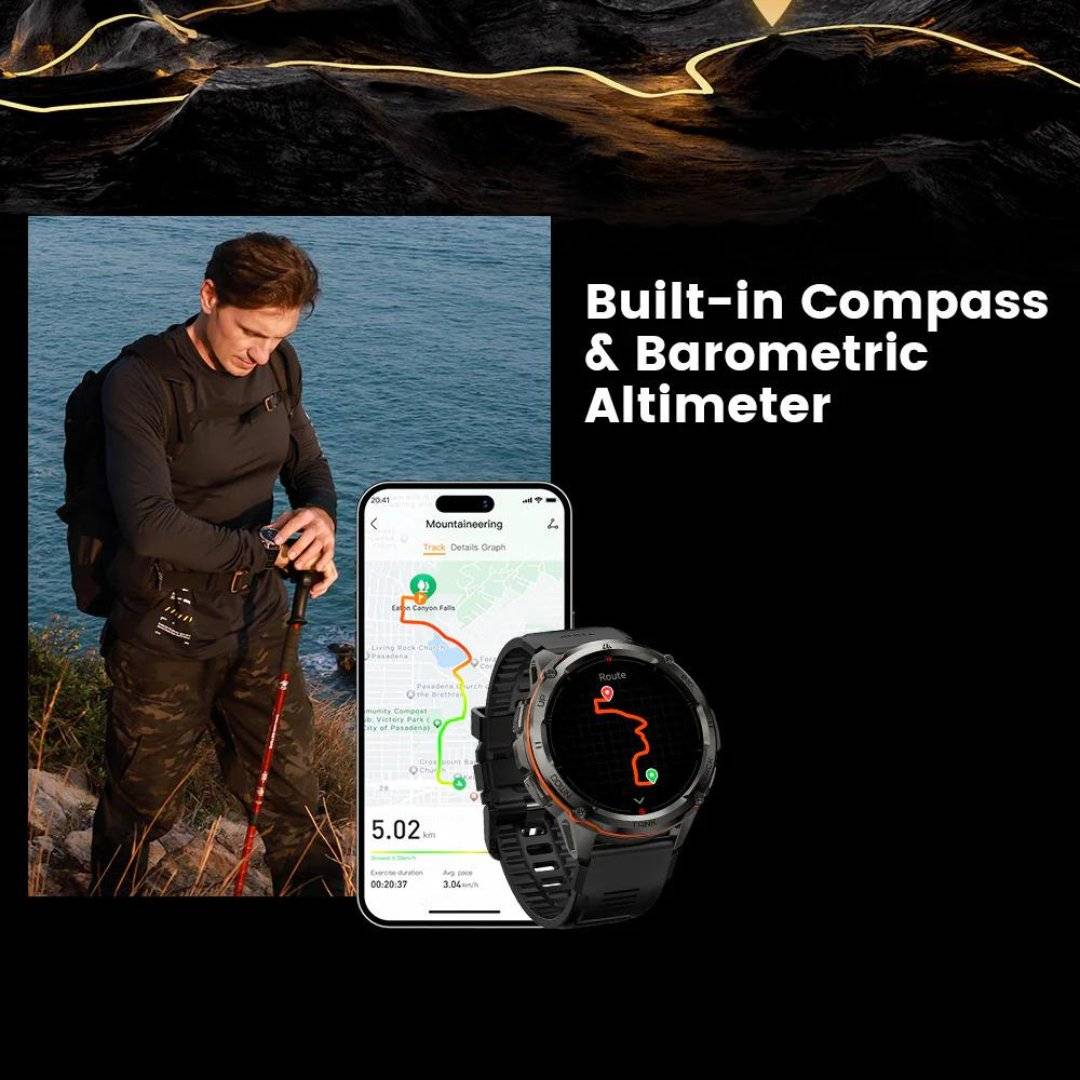Kospet Tank T3 Ultra Smart Watch.
