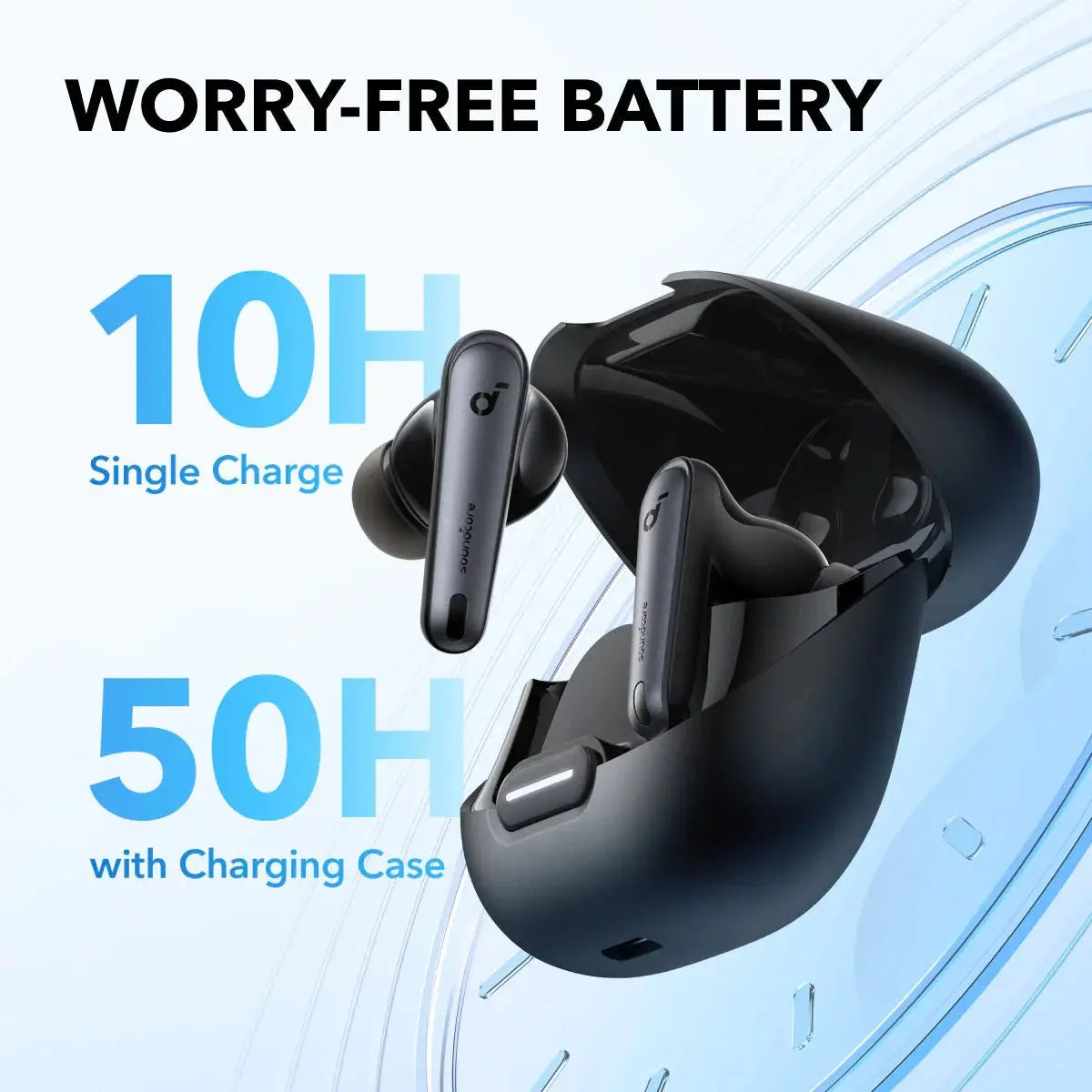 Soundcore Liberty 4 NC True-Wireless Noise Cancelling Earbuds.