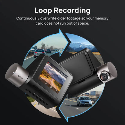 70mai Dash Cam A510 1944P with Sony STARVIS 2 IMX675, Supports 4G Connectivity Dash Cam