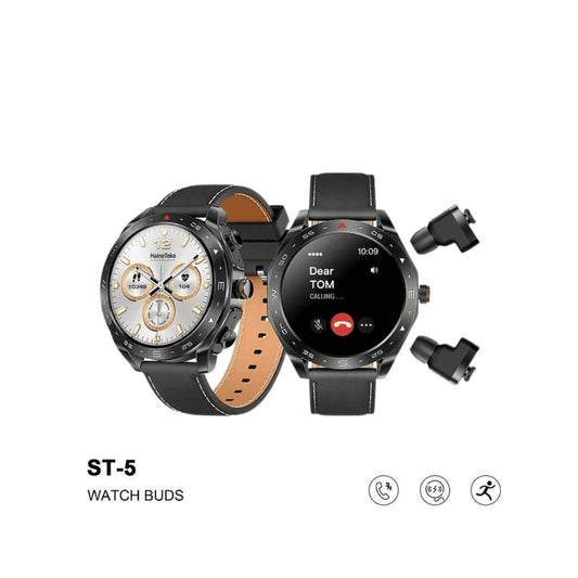 Haino Teko ST-5 Earbuds Smart Watch.